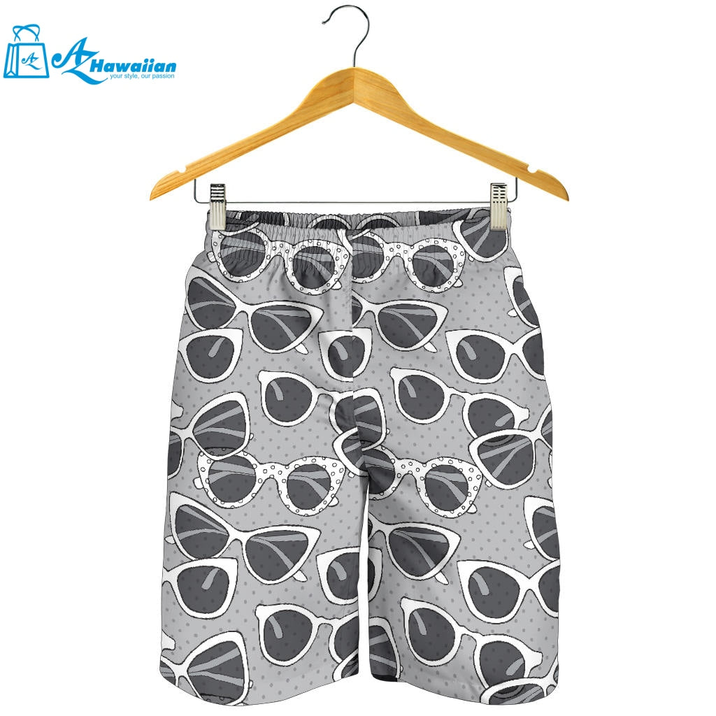 Sun Glasses Pattern Print Design 04 Men Shorts