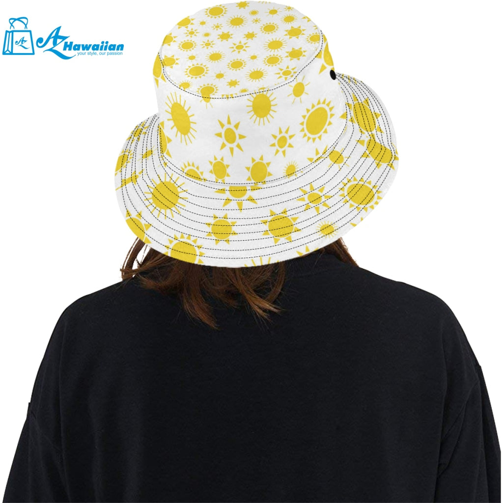 Sun pattern Unisex Bucket Hat