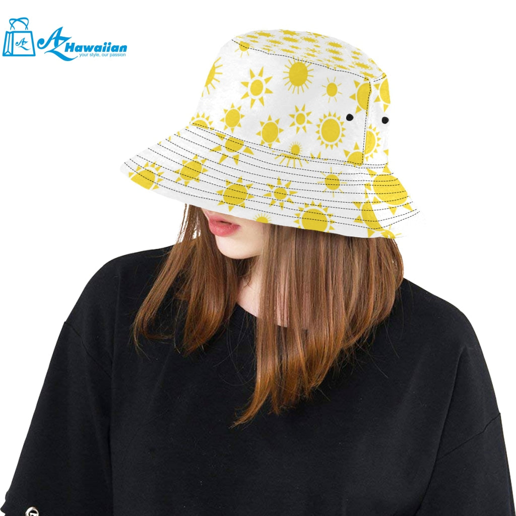 Sun pattern Unisex Bucket Hat