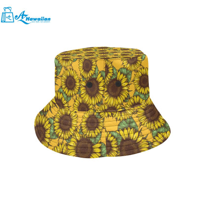 Sunflower pattern Unisex Bucket Hat