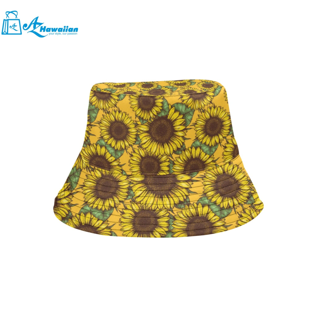 Sunflower pattern Unisex Bucket Hat