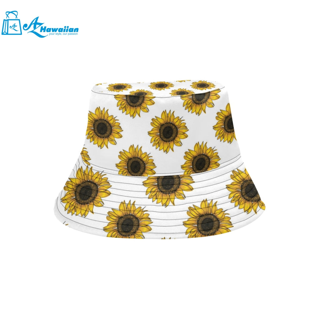 sunflowers design pattern Unisex Bucket Hat