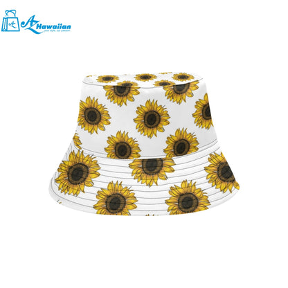 sunflowers design pattern Unisex Bucket Hat