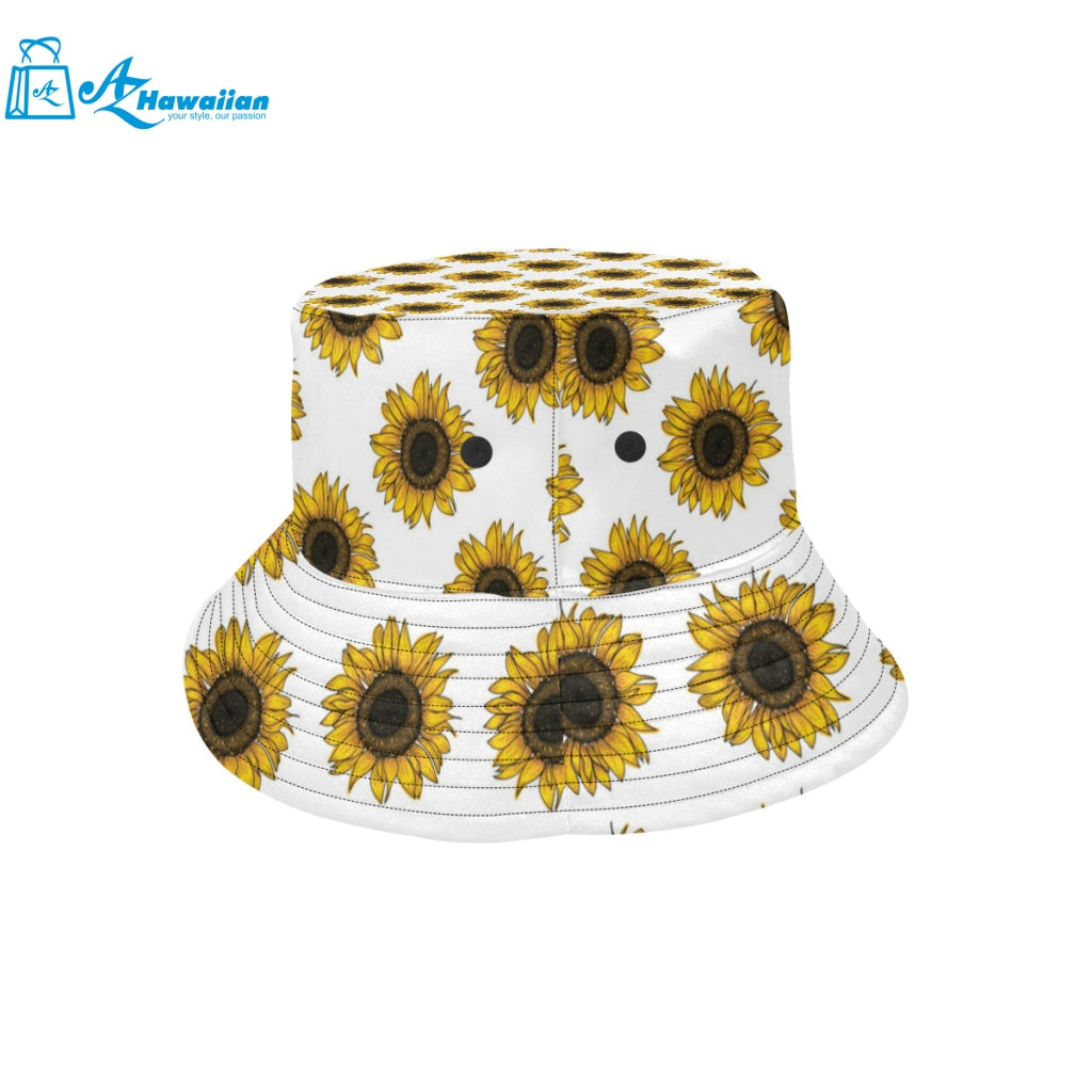 sunflowers design pattern Unisex Bucket Hat