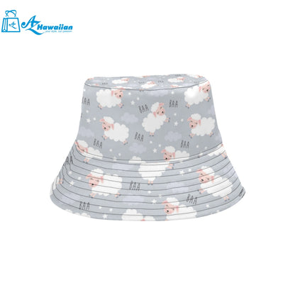 Sweet dreams sheep pattern Unisex Bucket Hat