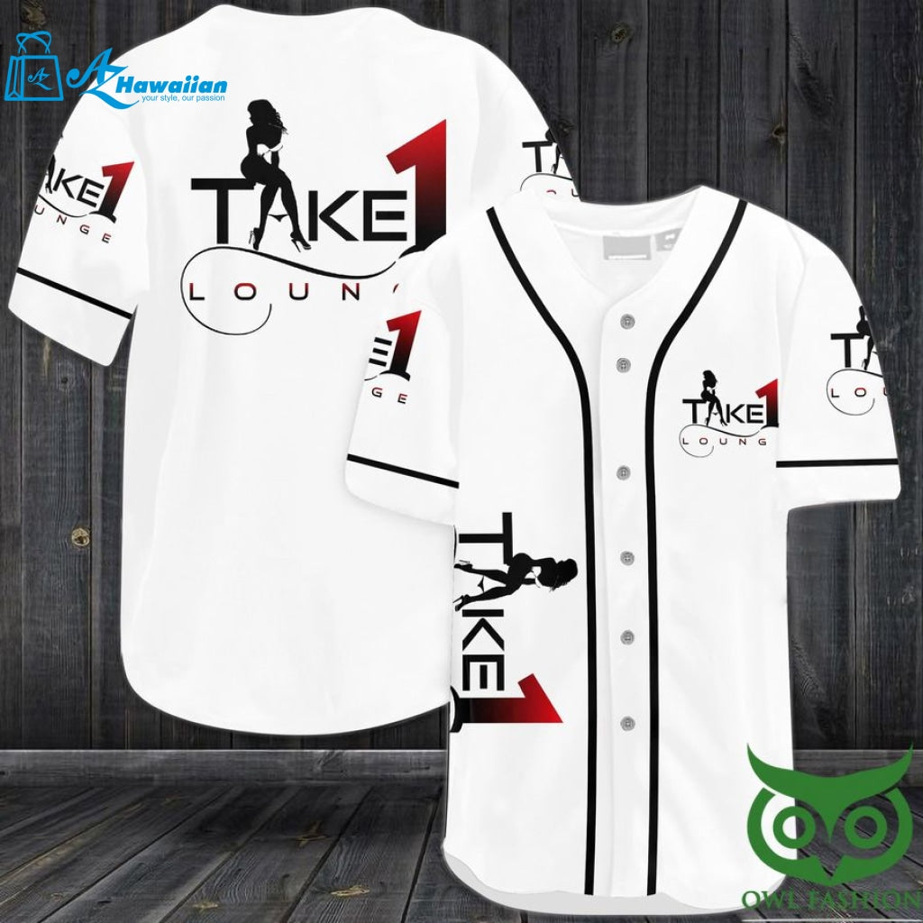 Take 1 lounge Baseball Jersey Shirt