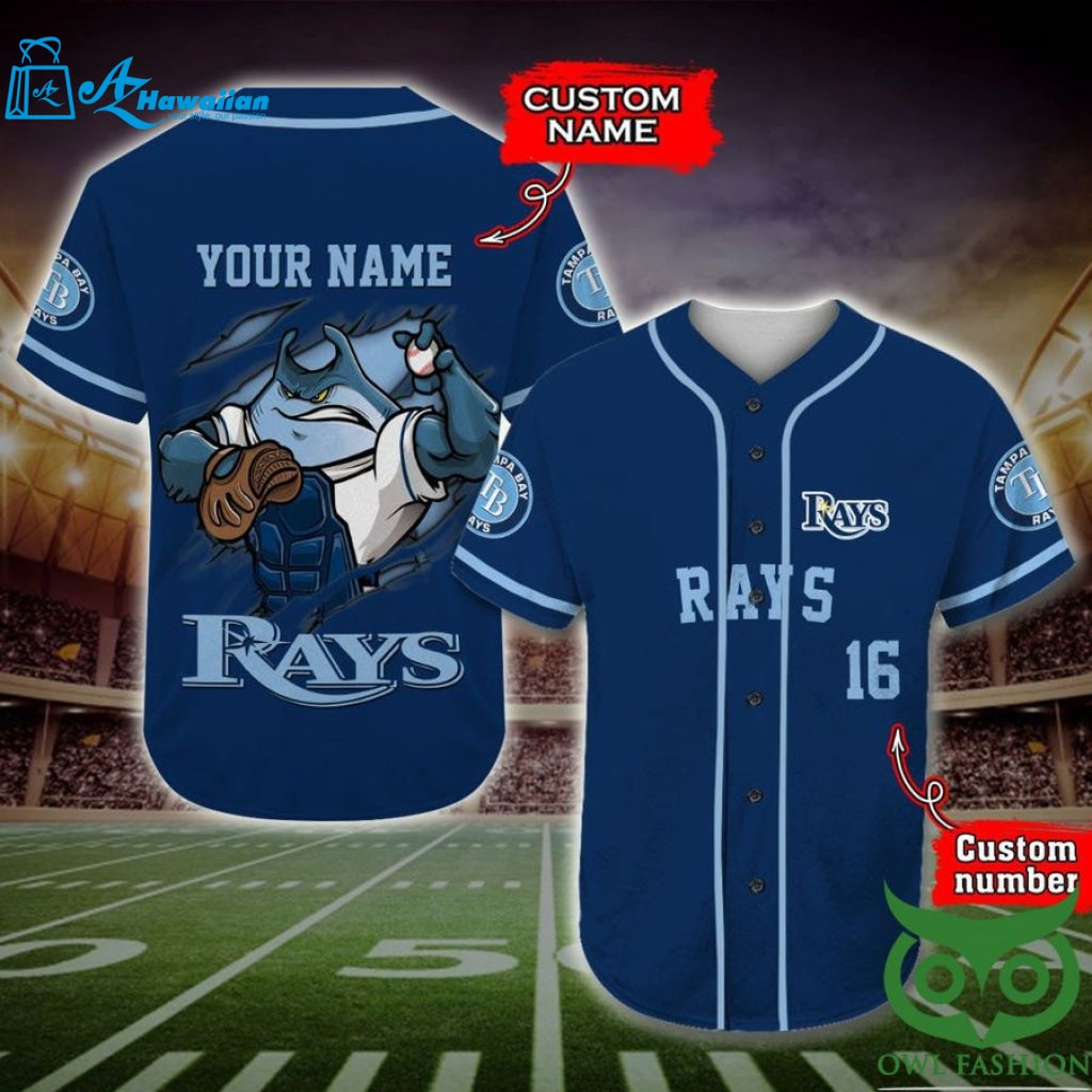 Tampa Bay Rays Baseball Jersey Personalized Gift, Custom Name Number