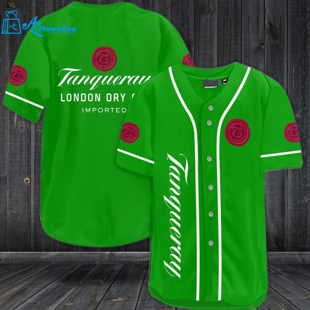 Tanqueray London Dry Gin Baseball Jersey 