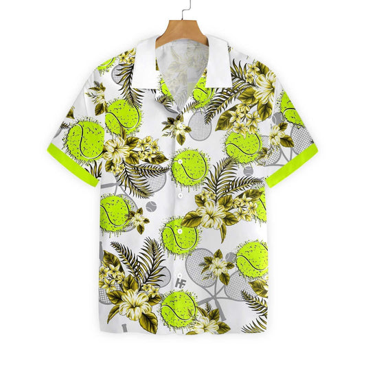 Tennis Ball And Racket Seamless Pattern Ez24 0701 Hawaiian Shirt