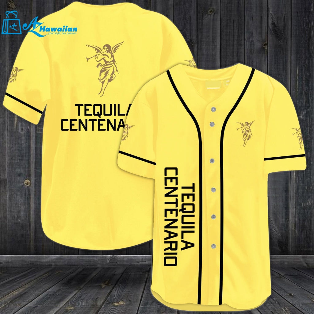 Tequila Centenario All Over Print Unisex Baseball Jersey 