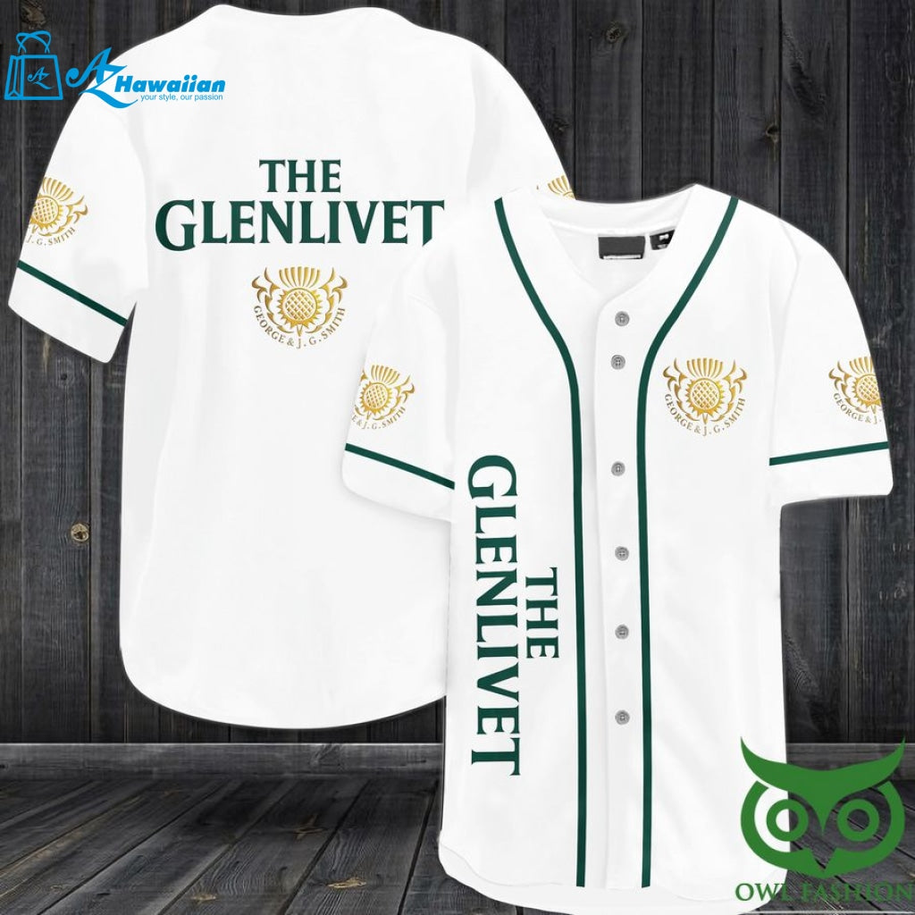 The glenlivet whiskey Baseball Jersey Shirt