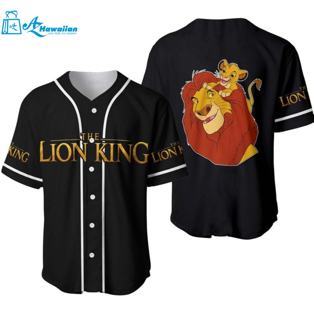 The Lion King All Over Print Baseball Jersey 