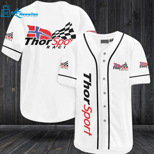 Thor Sport Racing Baseball Jersey 