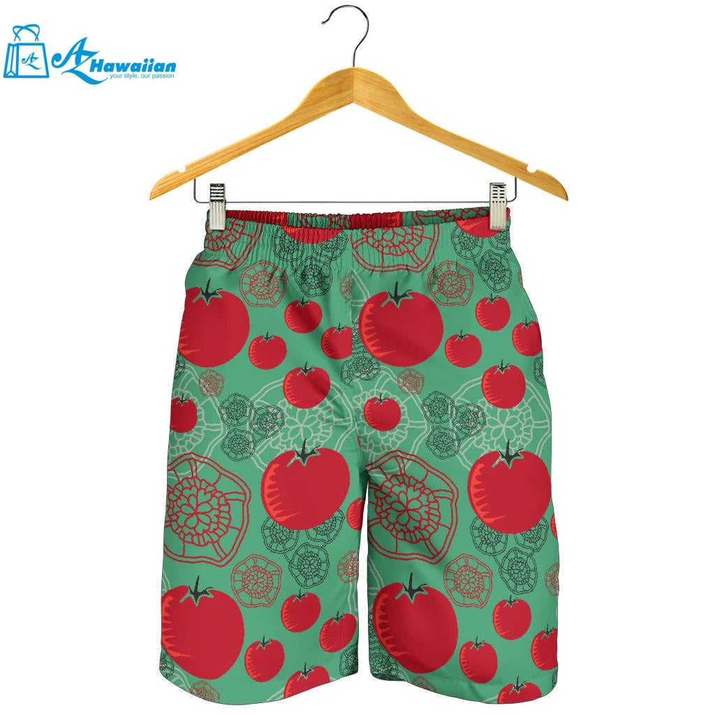 Tomato Design Pattern Men Shorts