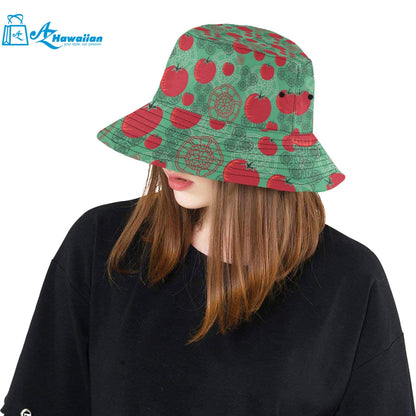 Tomato design pattern Unisex Bucket Hat