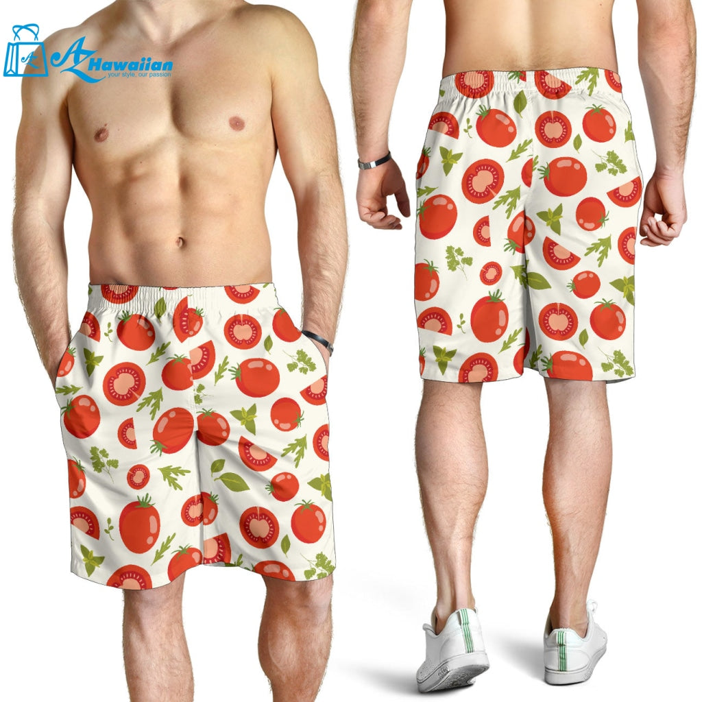 Tomato Pattern Men Shorts