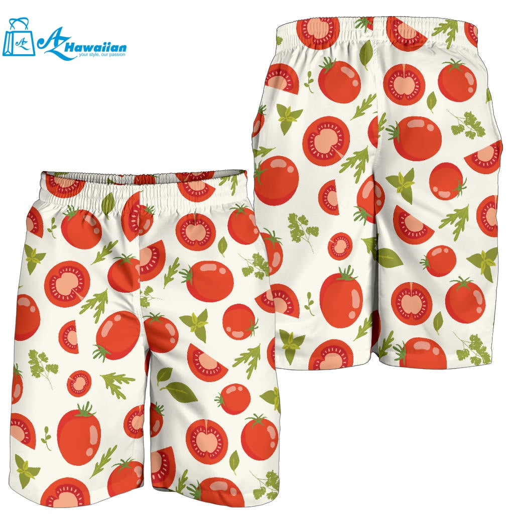 Tomato Pattern Men Shorts