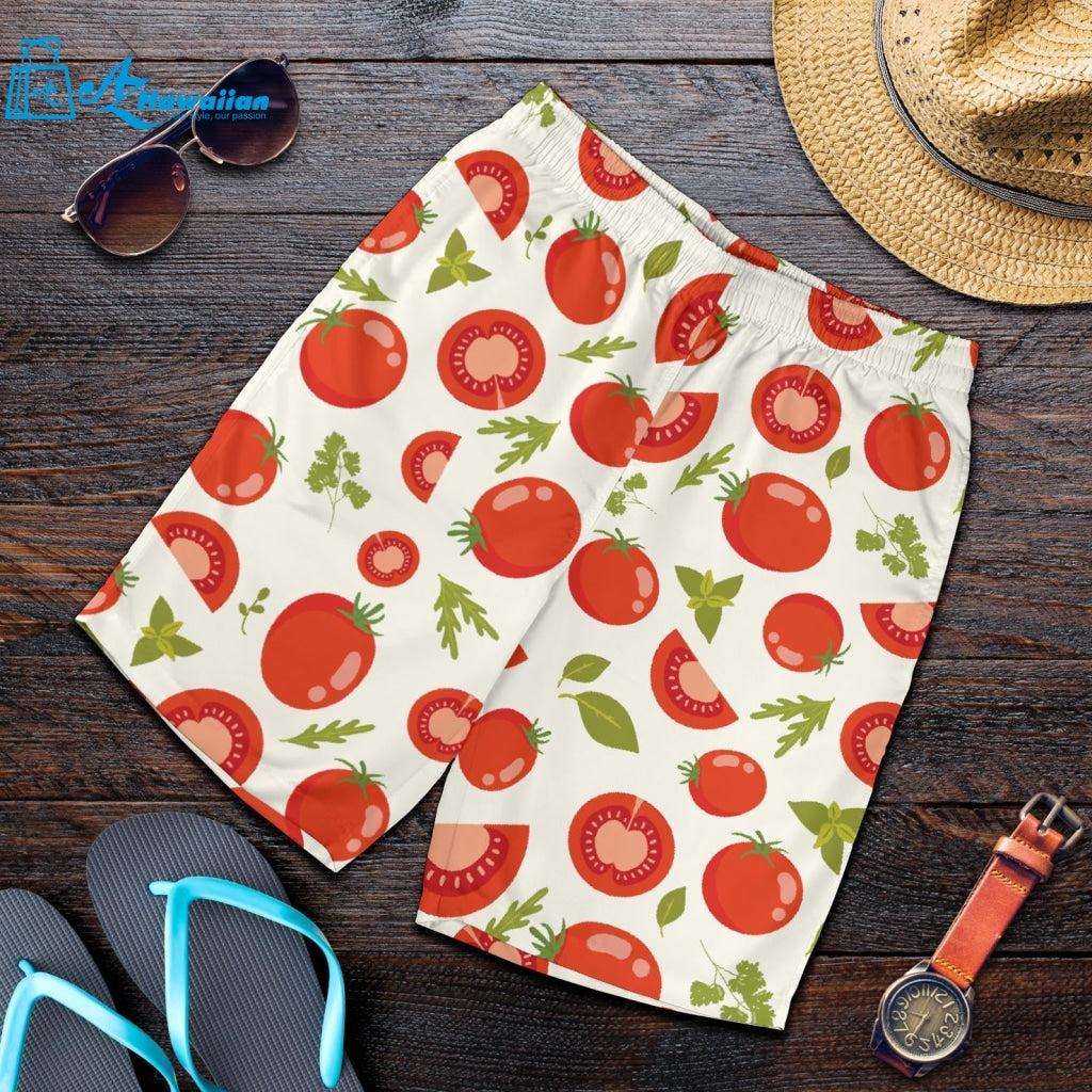 Tomato Pattern Men Shorts