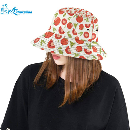 Tomato pattern Unisex Bucket Hat