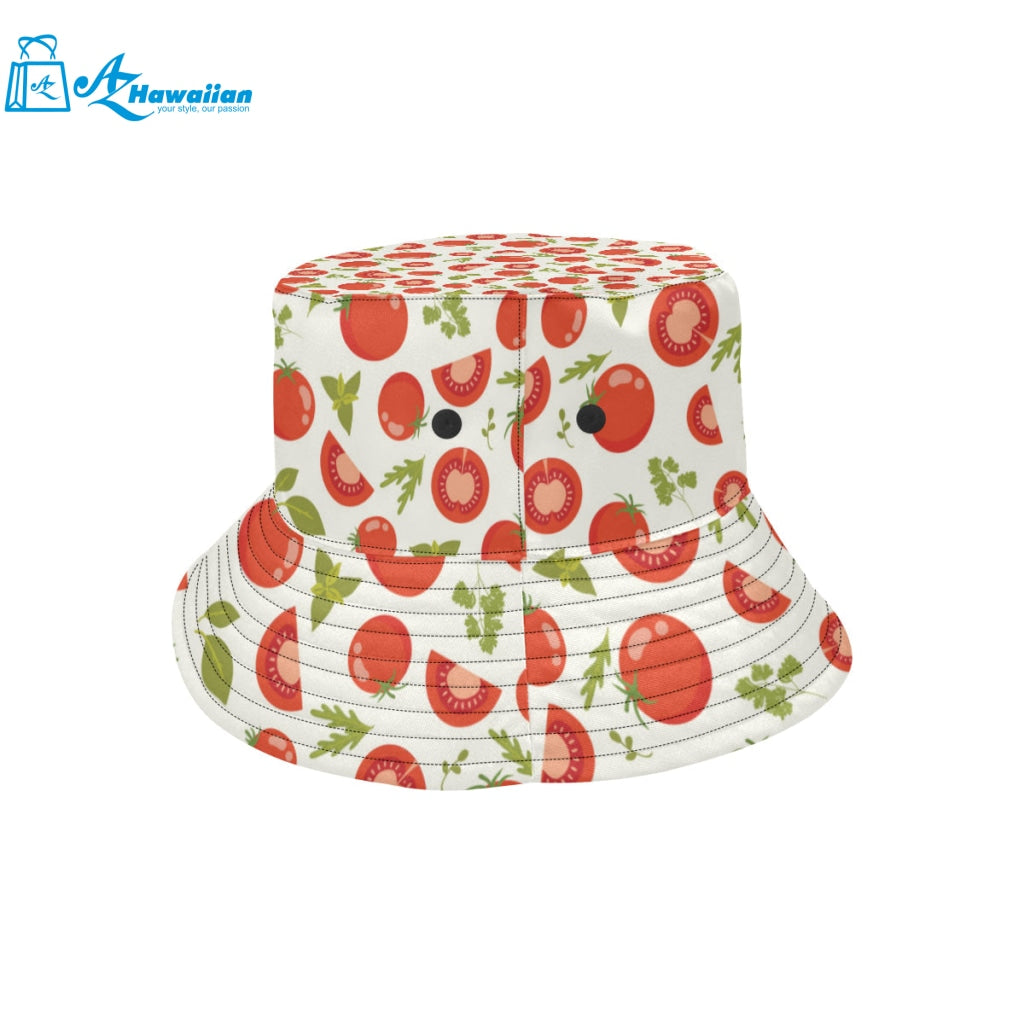 Tomato pattern Unisex Bucket Hat