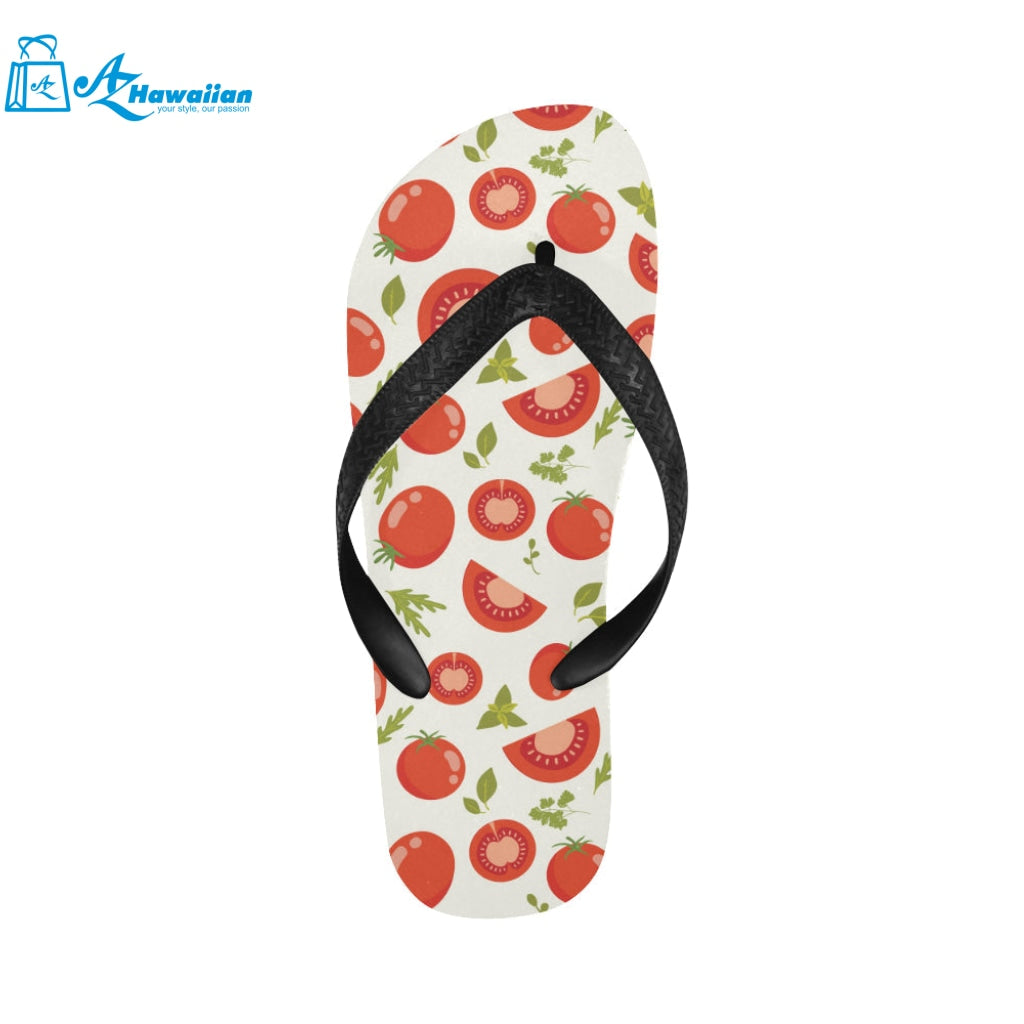 Tomato pattern Unisex Flip Flops