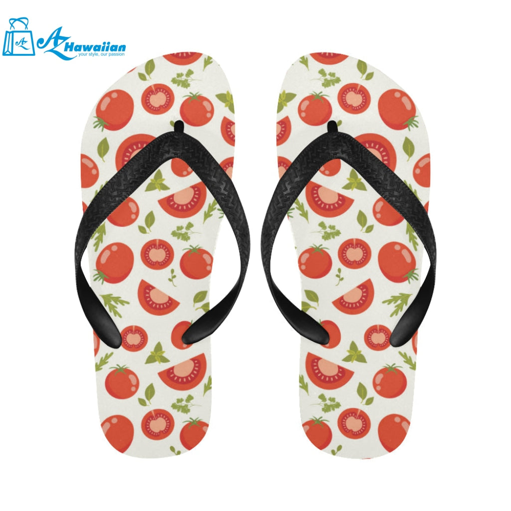 Tomato pattern Unisex Flip Flops