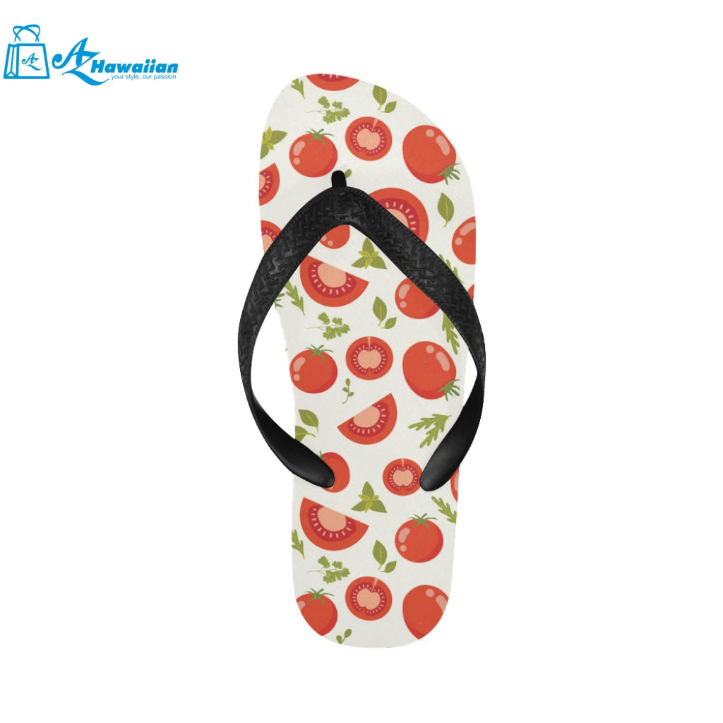 Tomato pattern Unisex Flip Flops