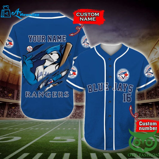 Toronto Blue Jays Baseball Jersey Personalized Gift, Custom Name Number