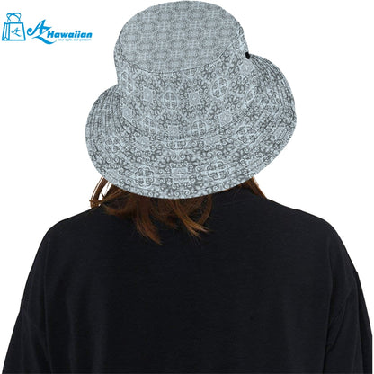 Traditional indian element pattern Unisex Bucket Hat