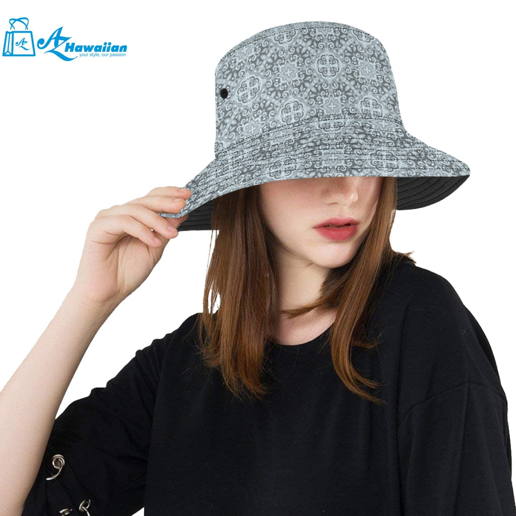 Traditional indian element pattern Unisex Bucket Hat