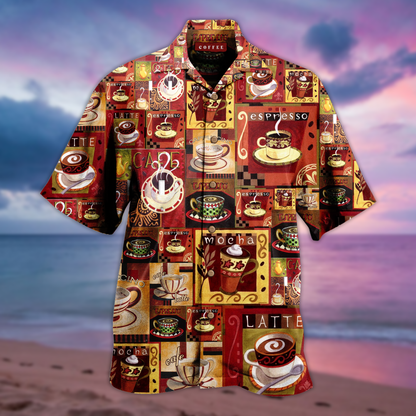 Amazing Coffee Unisex Hawaiian Shirt