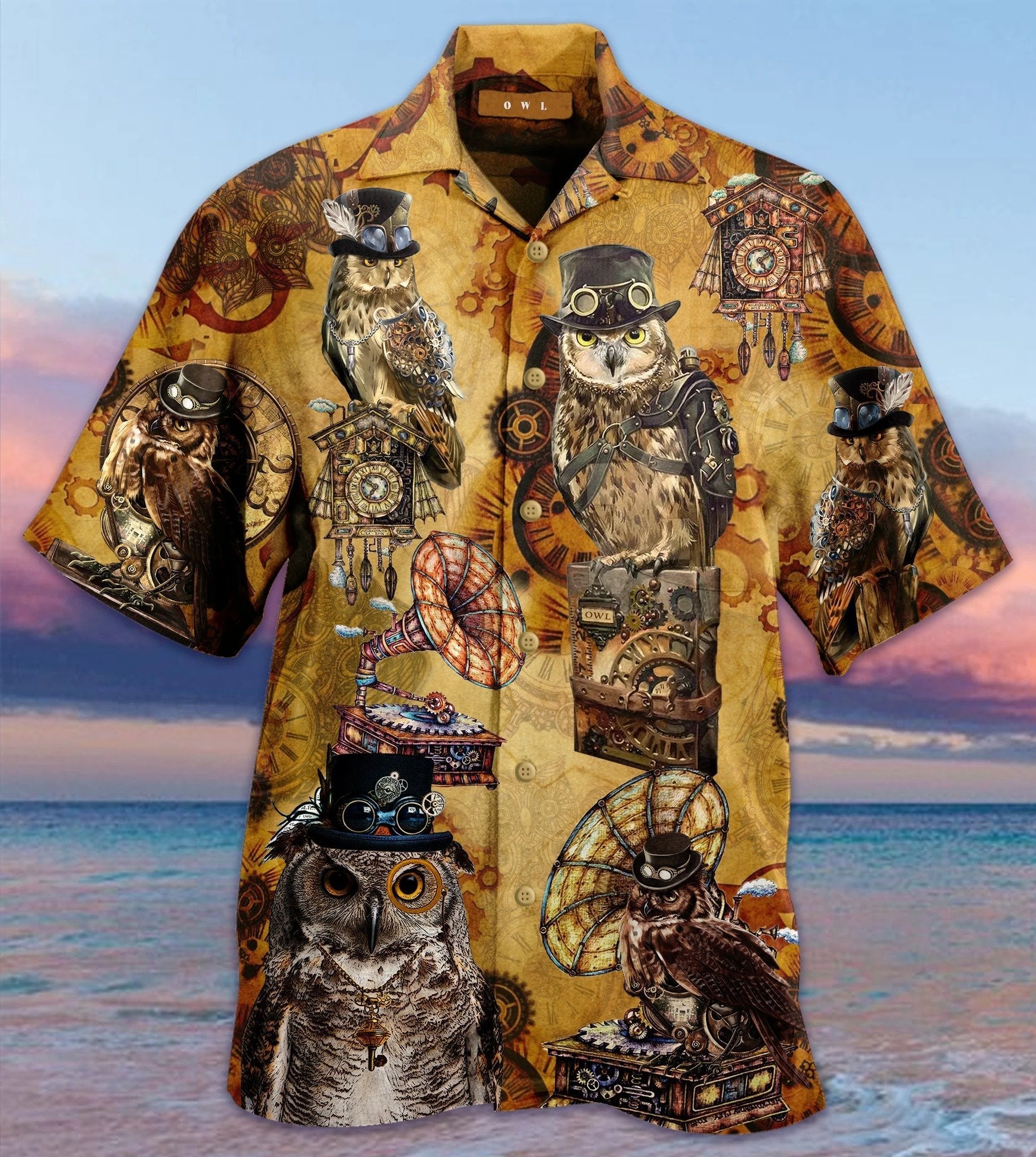 Wisdom Owls Hawaiian Shirt | For Men & Women | Adult | HW2860