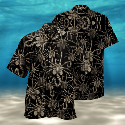 Amazing Scorpion Unisex Hawaiian Aloha Shirts #DH