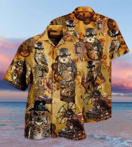 Wisdom Owls Hawaiian Shirt | For Men & Women | Adult | HW2860