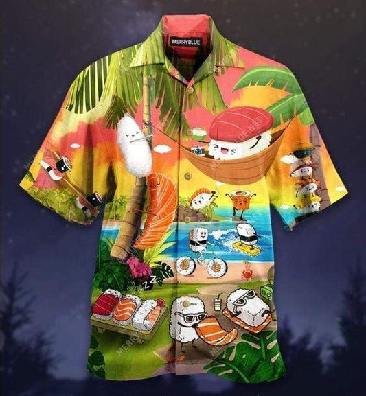 Aloha Sushi Cute Hawaiian Shirt