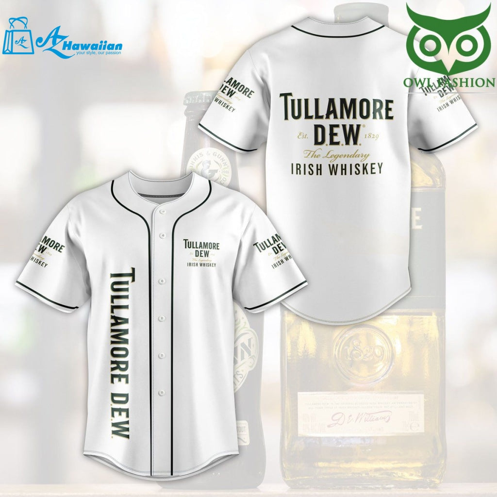 Tullamore DEW Baseball Jersey Shirt