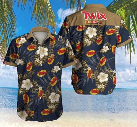 Twix Hawaii Graphic Print Short Sleeve 