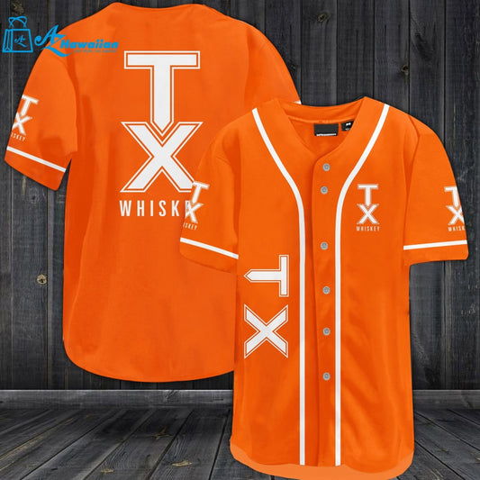 TX Blended Whiskey All Over Print Unisex Baseball Jersey 