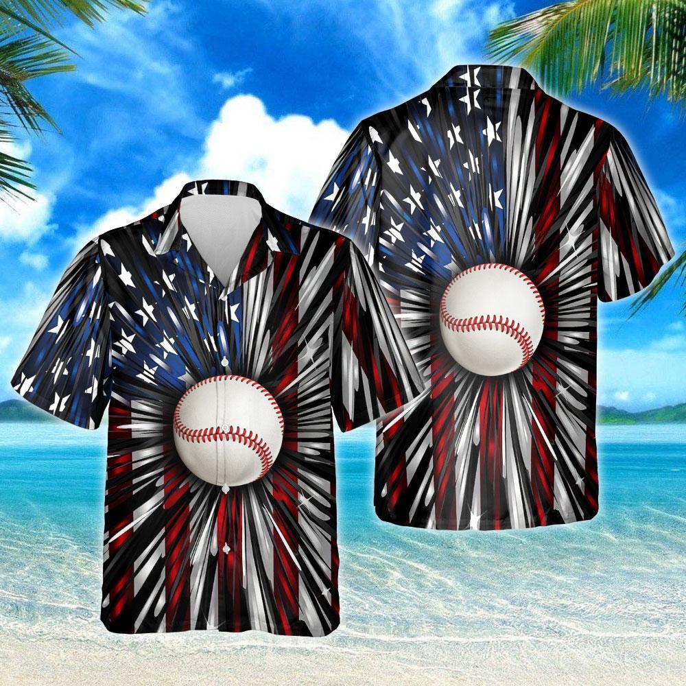 Baseball Of American Shirt Ddh2764Hw Hawaiian