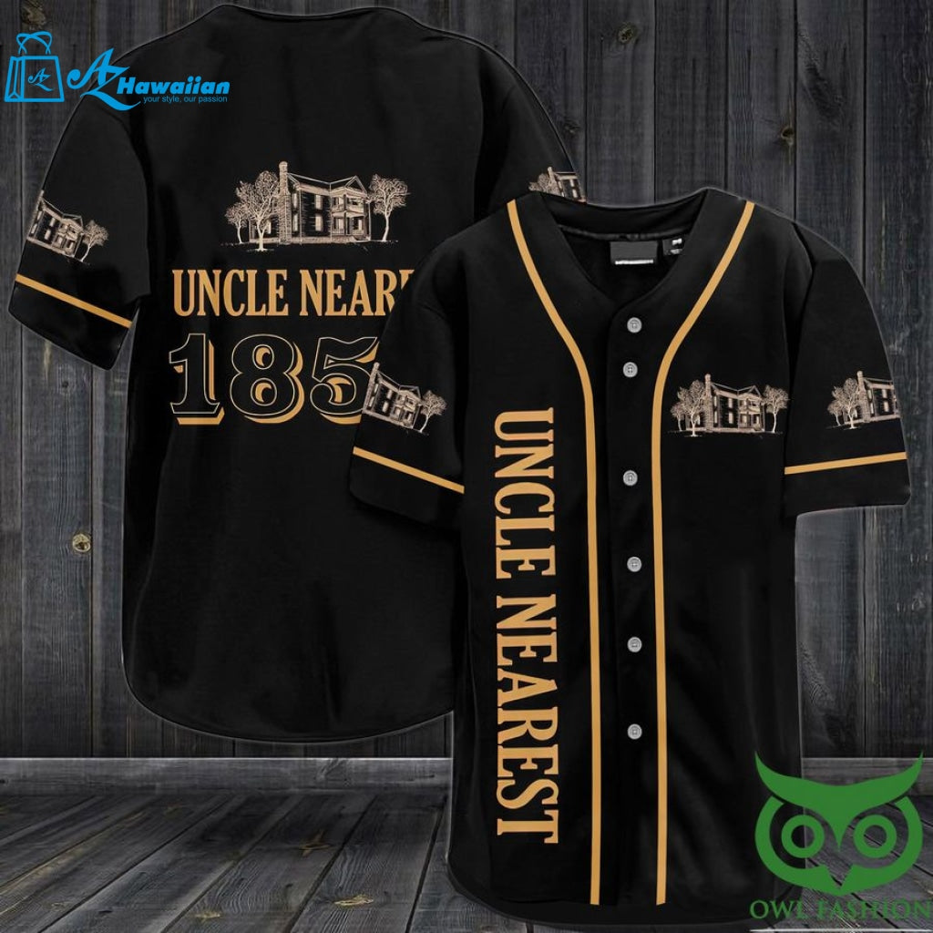 uncle nearest premium whiskey Baseball Jersey Shirt