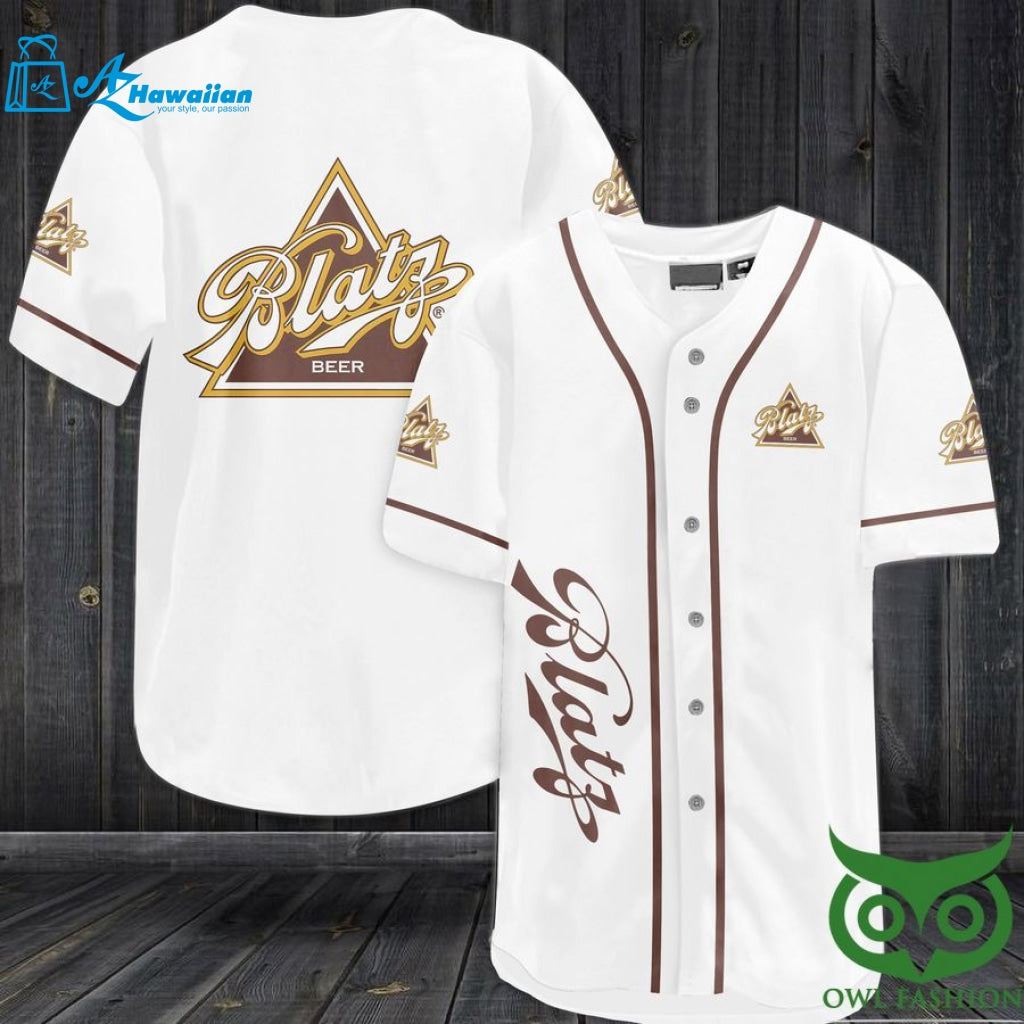 Valentin Blatz Brewing Baseball Jersey Shirt