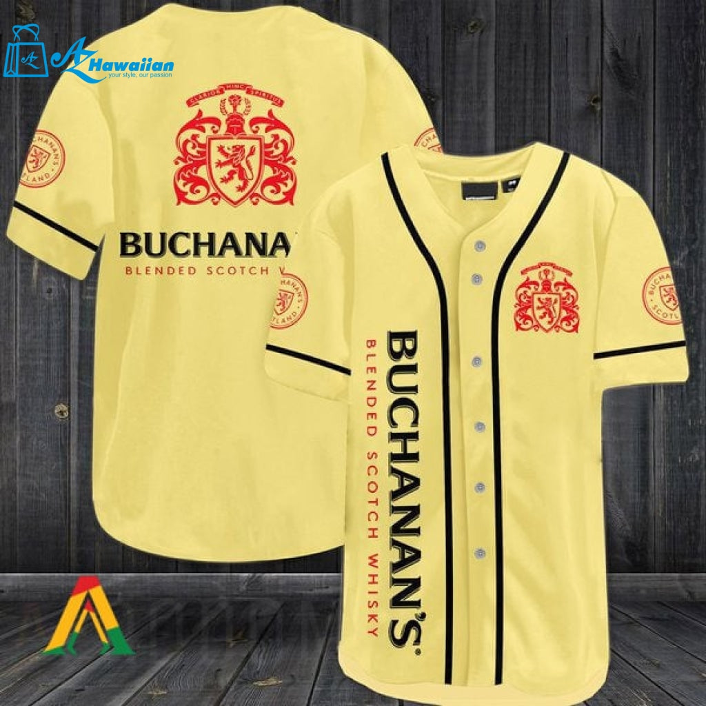 Vintage Buchanan's Blended Scotch Whisky Baseball Jersey