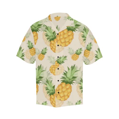 Vintage Pineapple Tropical Hawaiian Shirt