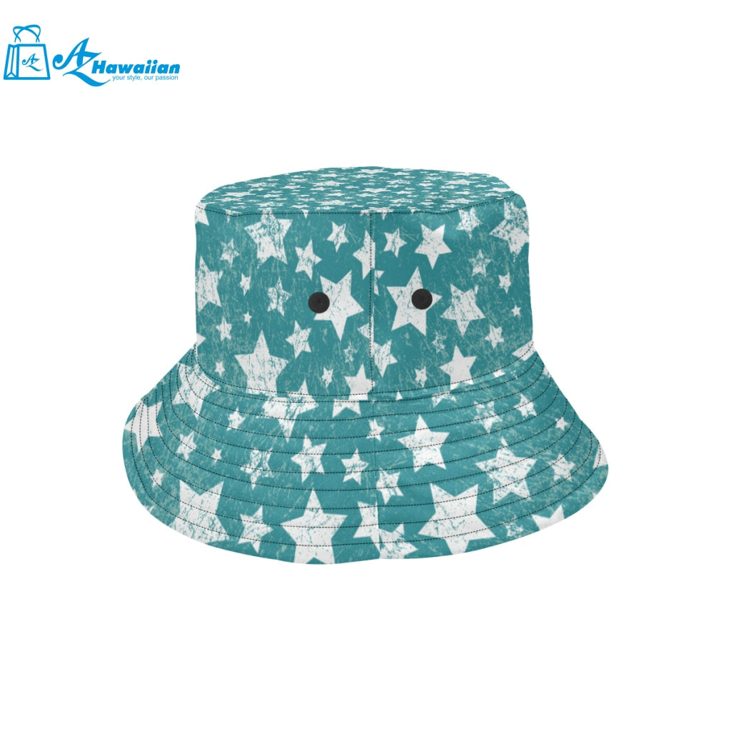 Vintage star pattern Unisex Bucket Hat