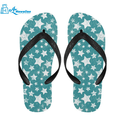 Vintage star pattern Unisex Flip Flops