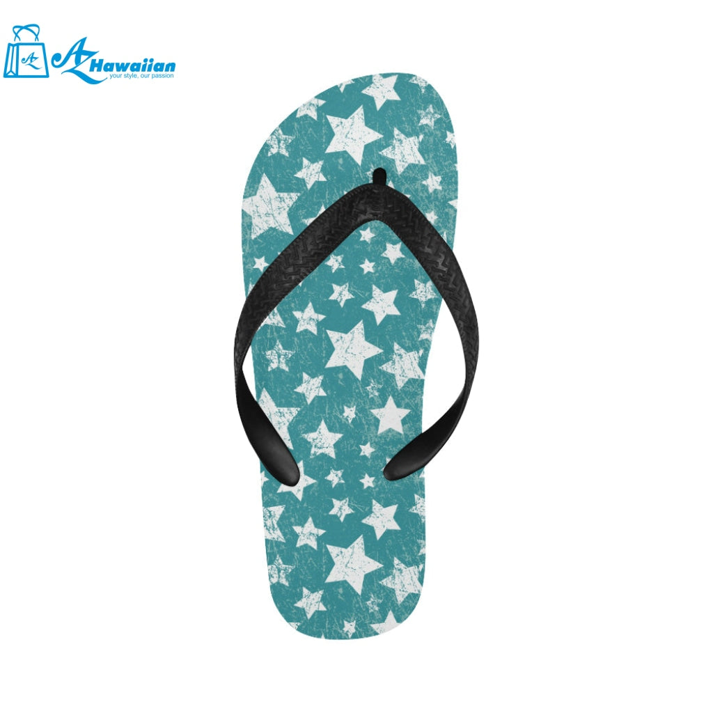 Vintage star pattern Unisex Flip Flops