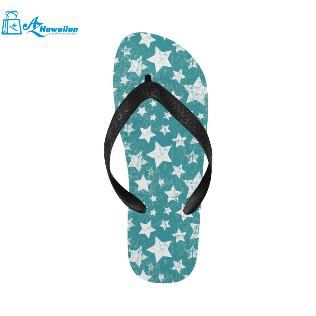 Vintage star pattern Unisex Flip Flops