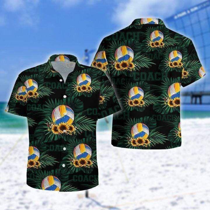 Volleyball Coach Hawaiian Shirts Fantastic Shirt