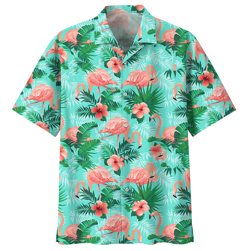 Flamingo Hawaiian Shirt Azs011