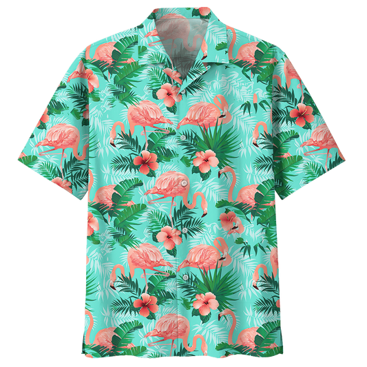 Flamingo Hawaiian Shirt Azs011